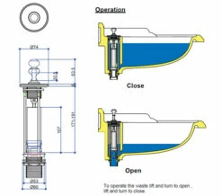 Burlington Classic Basin With Invisible Overflow Waste And Aluminium Stand -Duravit Sales Shop QS V74016 3 mn 1