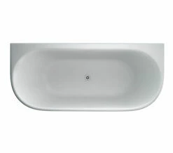 Burlington Avantgarde 1700 X 750mm White Back-To-Wall Bath 17 Burlington Avantgarde 1700 X 750mm White Back-To-Wall Bath -Duravit Sales Shop QS V77477 3 mn