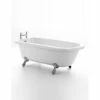 Royce Morgan Lambeth Single Ended White Bath 1665 X 715mm With Feet