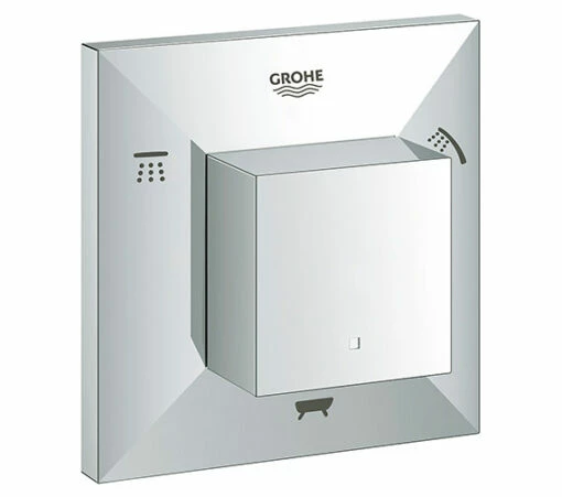 Grohe Allure Brilliant Chrome 5-Way Diverter 1 Grohe Allure Brilliant Chrome 5-Way Diverter -Duravit Sales Shop QS V77898 1 mn