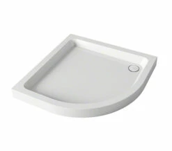 Mira Flight 900mm Quadrant Shower Tray White With Waste