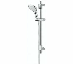 Bristan Evo Chrome Finish Adjustable Shower Kit With Multi Function Rub Clean Handset